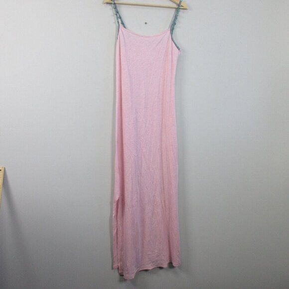 Pitusa Tank Maxi Dress Women Standard PInk Pima Cotton Modal Beach Coverup 192 - Picture 1 of 12